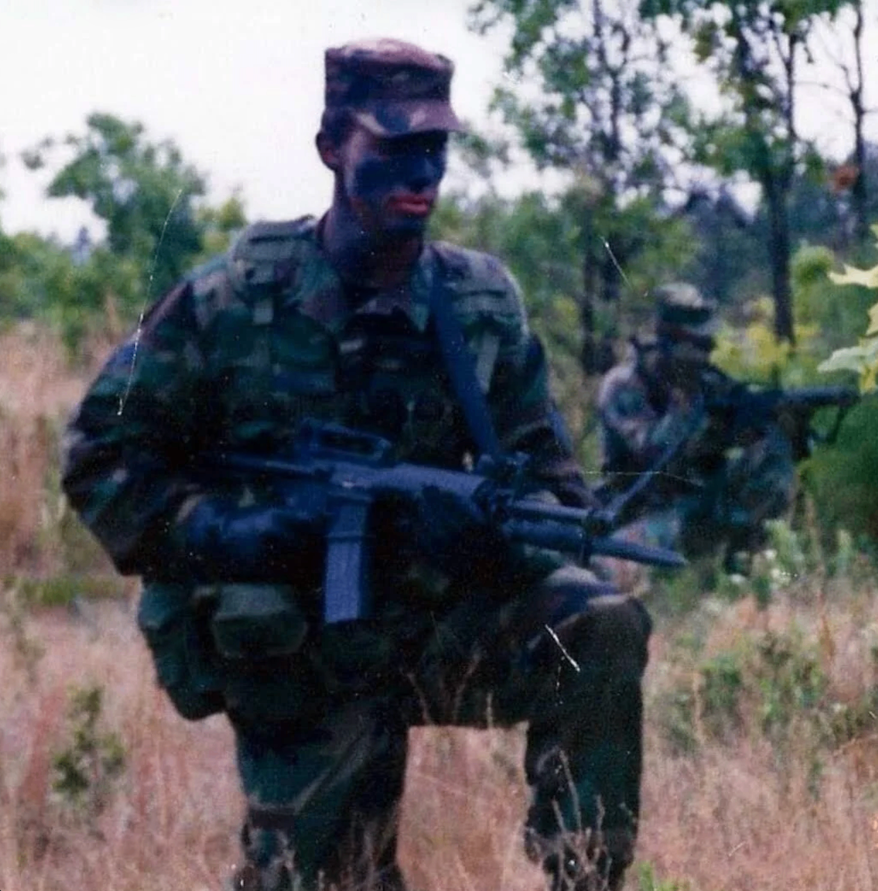 Jason Morgan during Special Operations field training